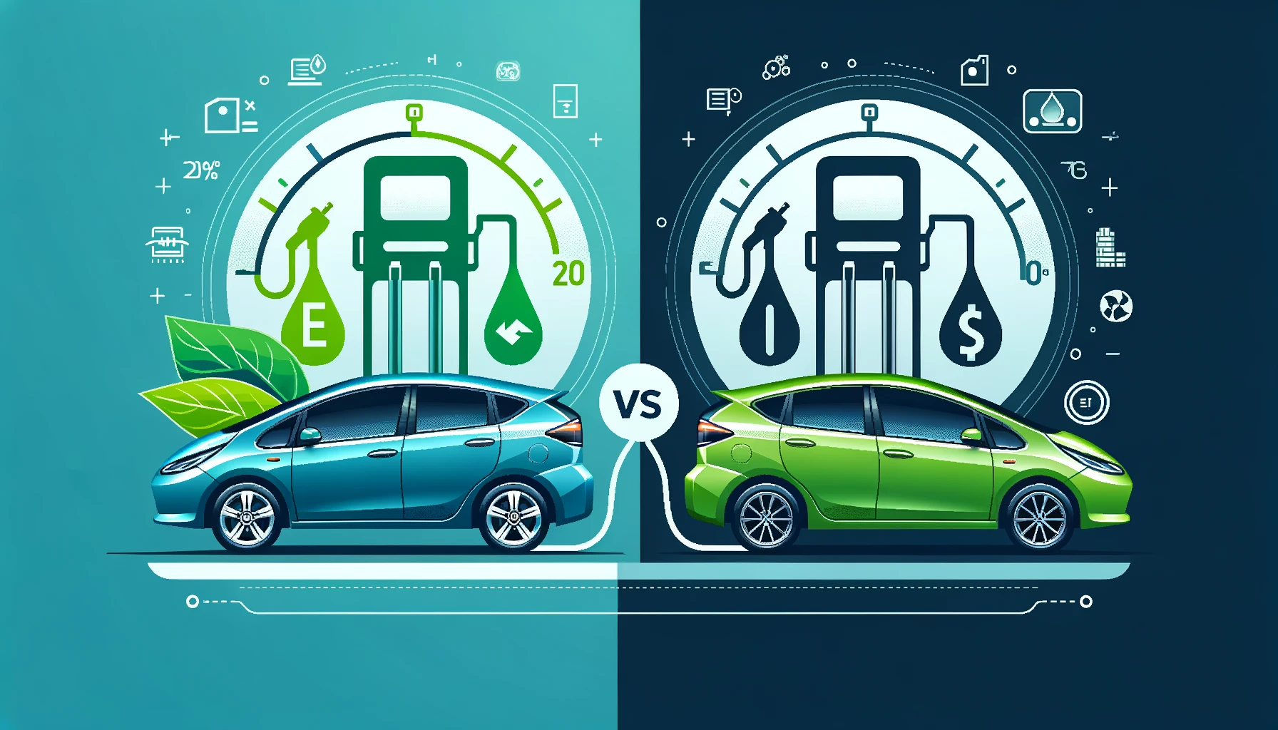 ハイブリッド車とガソリン車の比較 - 燃費性能とコスト分析