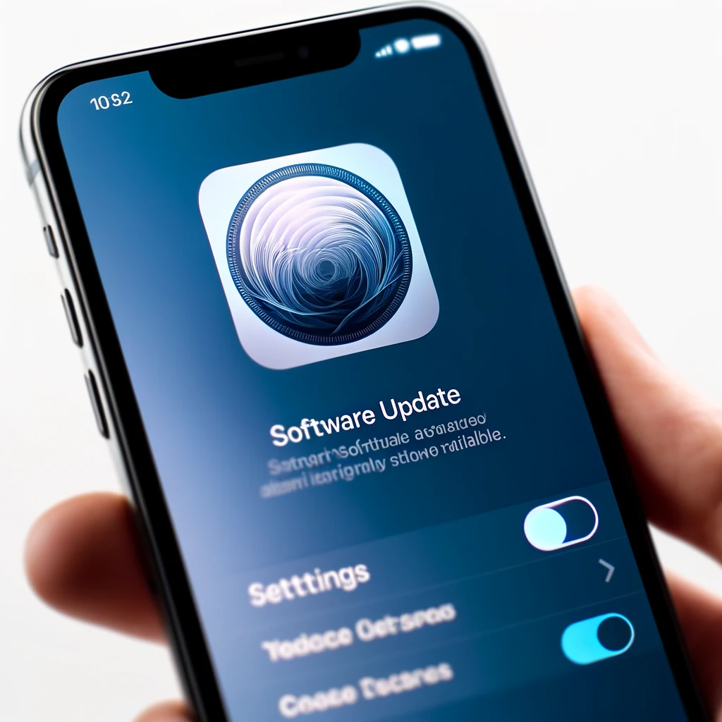 iOSソフトウェアアップデート確認画面 - iPhoneの設定アプリで最新のiOSバージョンがインストールされているか確認する